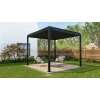 Kerti pergola MIRADOR 88 Basic 3 x 3m antracit